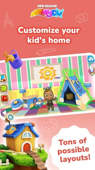 Applaydu family games (Апплайду) [МОД Бесконечные монеты] APK Android Screenshot 5