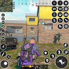 FPS Encounter Strike Offline (ФПС Энкаунтер Страйк Оффлайн) [МОД Все открыто] APK Android