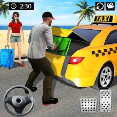Taxi Simulator 3d Taxi Sim [МОД Все открыто] APK Android