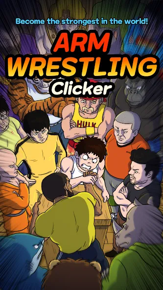 Arm Wrestling Clicker (Армреслинг Кликер) [МОД Mega Pack] APK Android Screenshot 2