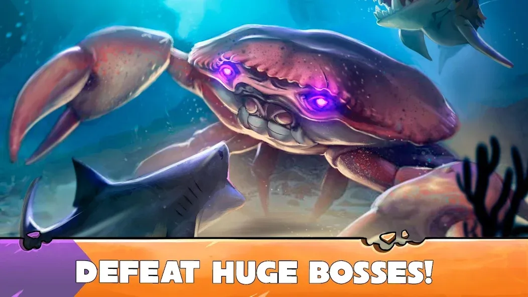 Hungry Shark Evolution (Хангри Шарк Эволюшн) [МОД Unlocked] APK Android Screenshot 2
