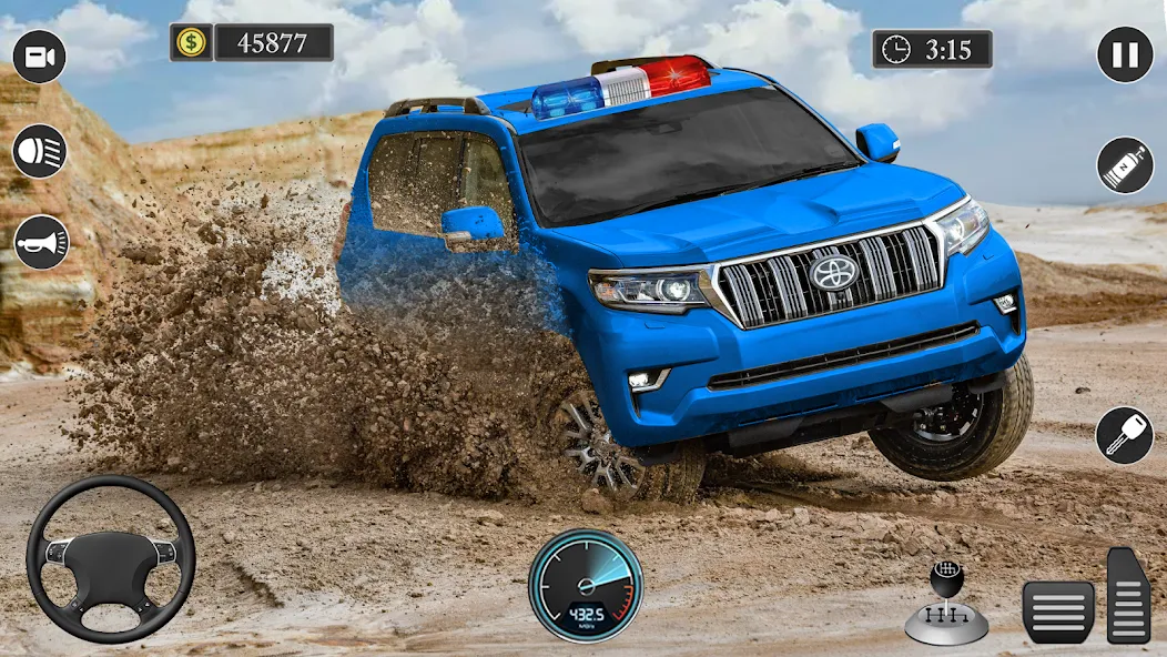 Flying Prado Car Robot Game [МОД Unlocked] APK Android Screenshot 2