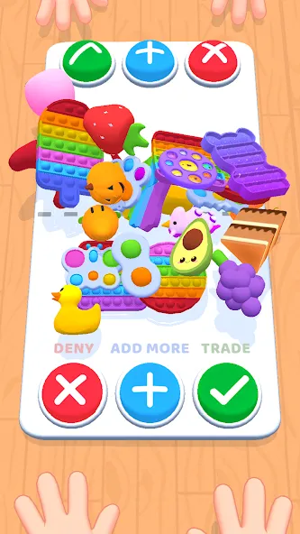 Fidget Toys Trading・Pop It 3D (Фиджет Тойс Трейдинг) [МОД Все открыто] APK Android Screenshot 1