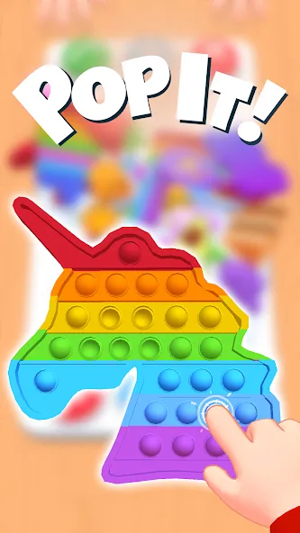 Fidget Toys Trading・Pop It 3D (Фиджет Тойс Трейдинг) [МОД Все открыто] APK Android Screenshot 4