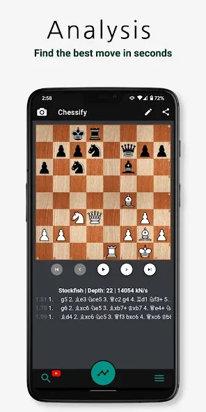 Chessify: Scan & Analyze chess [МОД Mega Pack] APK Android Screenshot 2