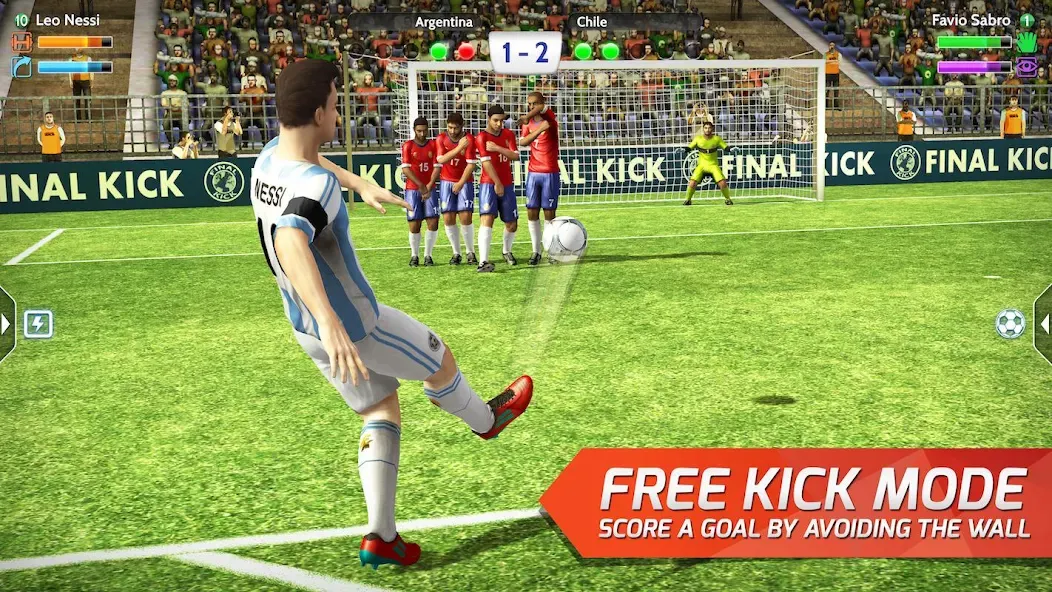 Final Kick: Online Soccer (Финаль кик) [МОД Premium] APK Android Screenshot 2