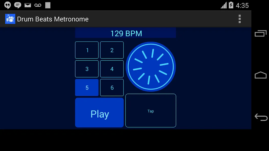 Drum Beats Metronome [МОД Бесконечные монеты] APK Android Screenshot 3