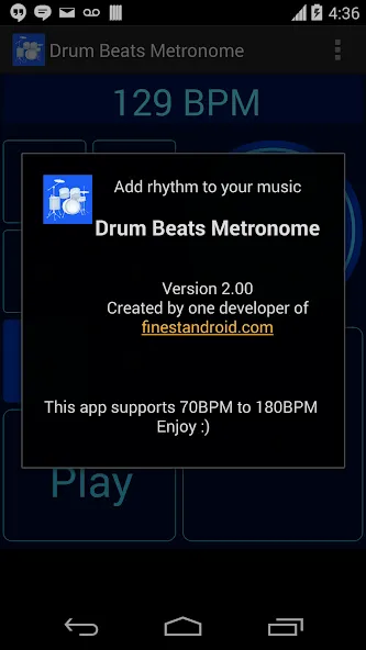 Drum Beats Metronome [МОД Бесконечные монеты] APK Android Screenshot 4
