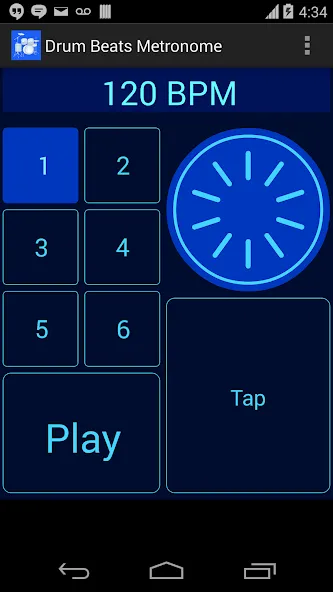 Drum Beats Metronome [МОД Бесконечные монеты] APK Android Screenshot 5