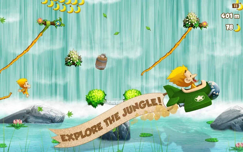 Benji Bananas (Бенджи Бананас) [МОД Много денег] APK Android Screenshot 1