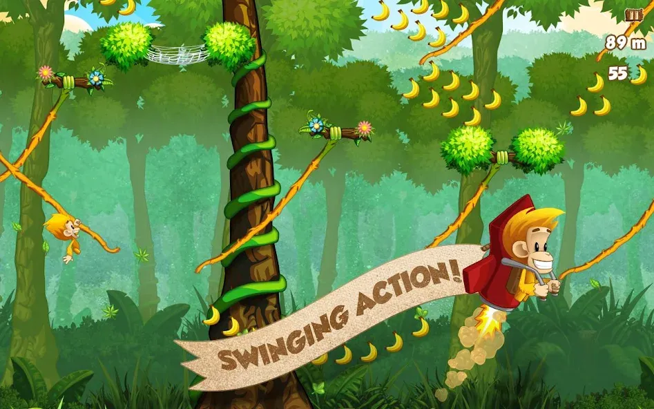 Benji Bananas (Бенджи Бананас) [МОД Много денег] APK Android Screenshot 2
