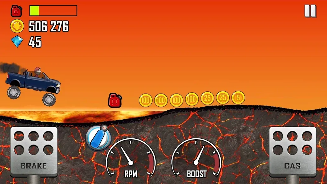 Hill Climb Racing (Хилл Клайм Рейсинг) [МОД Бесконечные монеты] APK Android Screenshot 5