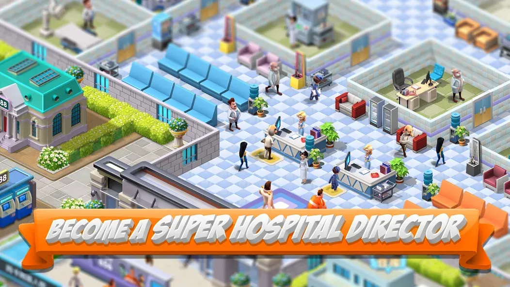 Sim Hospital2-Simulation (Сим Хоспитал2) [МОД Меню] APK Android Screenshot 3