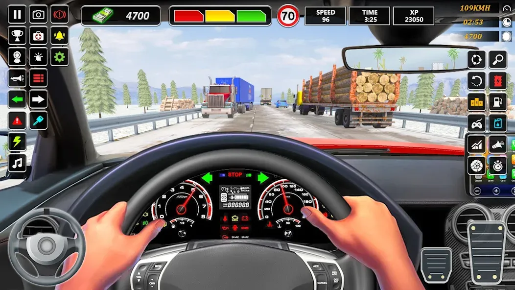 Traffic Racing In Car Driving (Трафик Рейсинг Ин Кар Драйвинг) [МОД Много денег] APK Android Screenshot 3