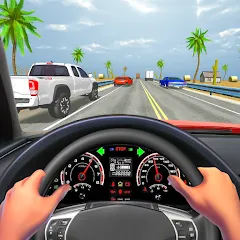 Traffic Racing In Car Driving (Трафик Рейсинг Ин Кар Драйвинг) [МОД Много денег] APK Android