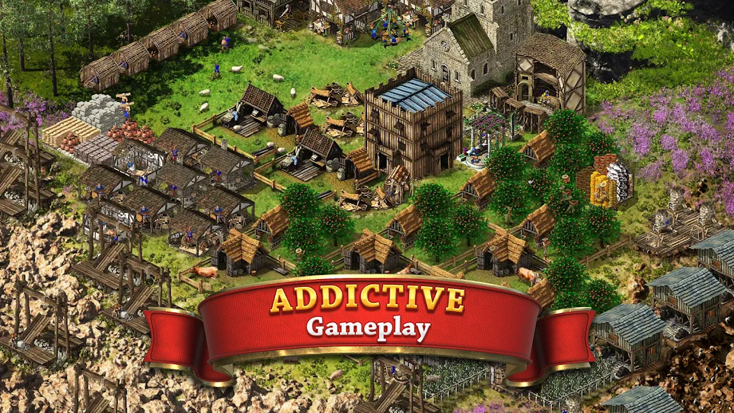 Stronghold Kingdoms Castle Sim (Стронгхолд Кингдомс) [МОД Меню] APK Android Screenshot 1