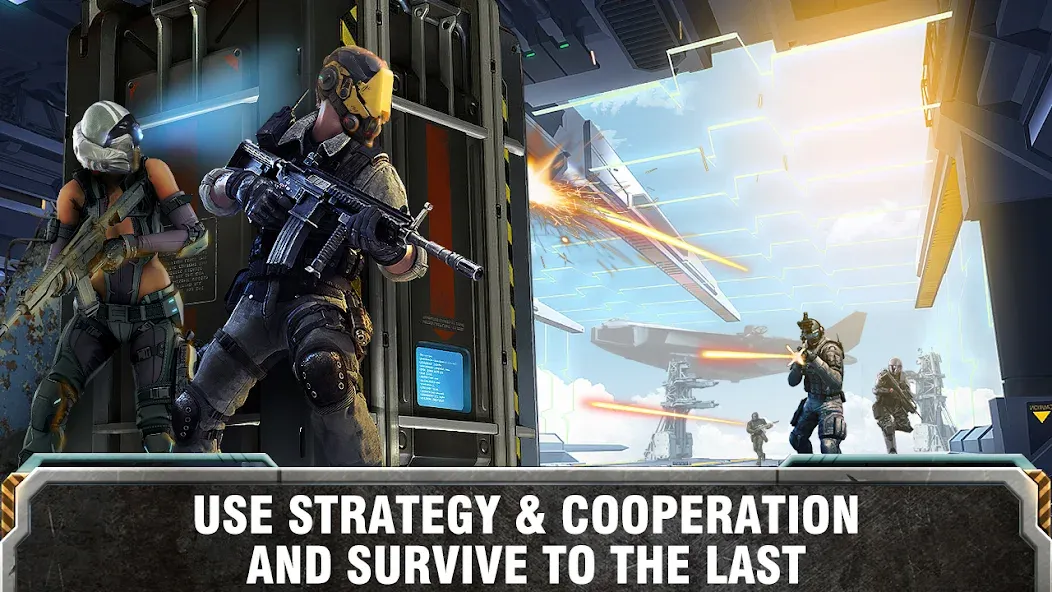 Gunfire strike (Ганфаер страйк) [МОД Много денег] APK Android Screenshot 3