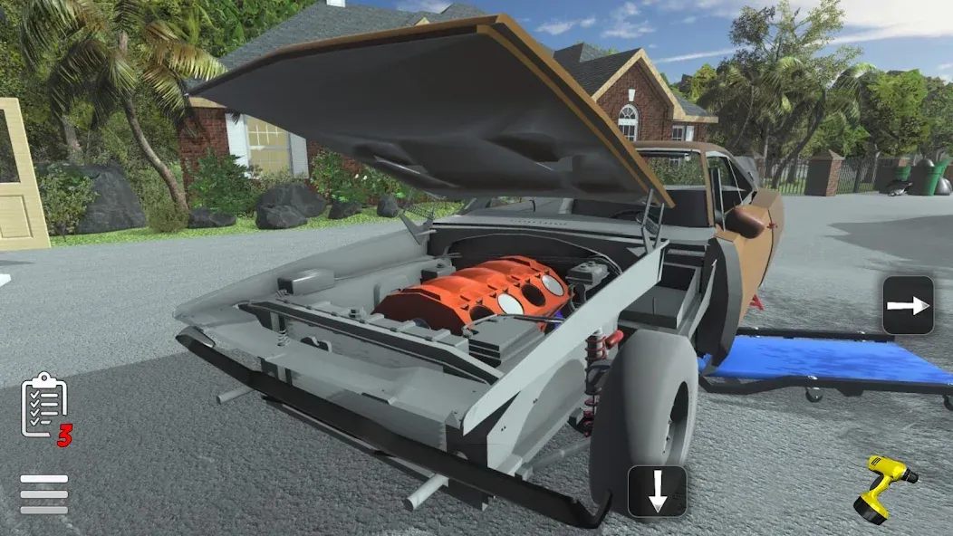 Fix My Car: Muscle Restoration [МОД Mega Pack] APK Android Screenshot 2