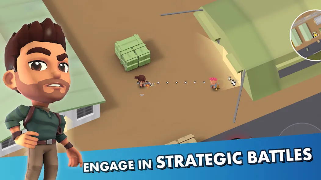 Blast Royale (Баттл Рояль) [МОД Бесконечные монеты] APK Android Screenshot 2