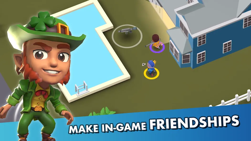 Blast Royale (Баттл Рояль) [МОД Бесконечные монеты] APK Android Screenshot 4