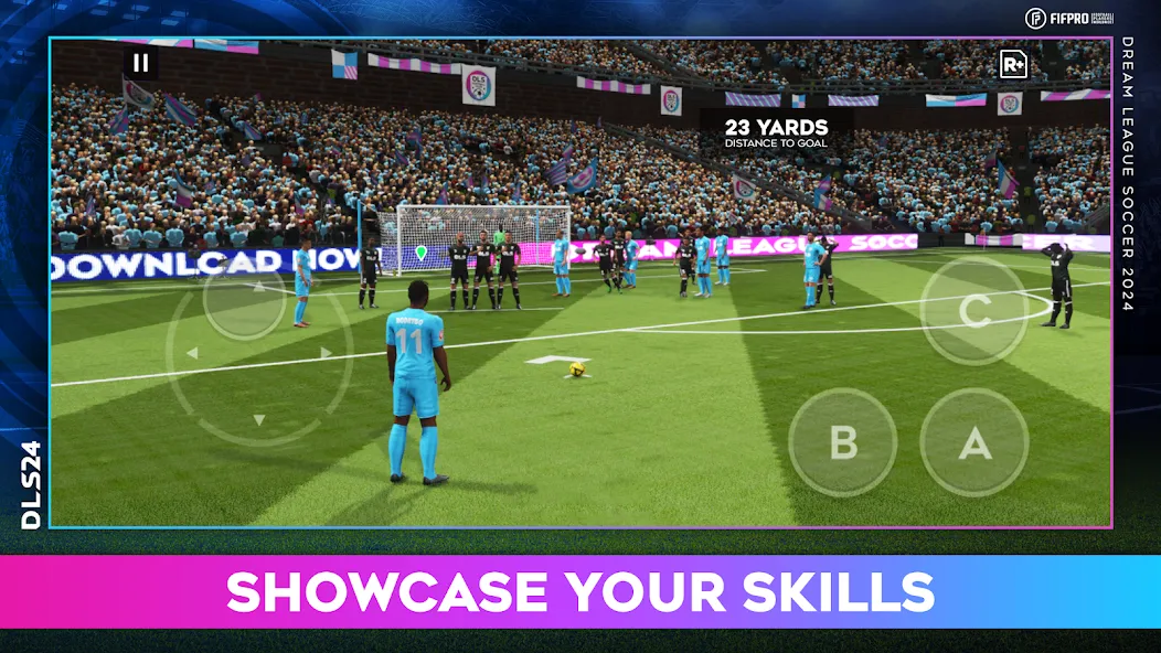 Dream League Soccer 2024 (Дрим Лиг Соккер 2023) [МОД Premium] APK Android Screenshot 3