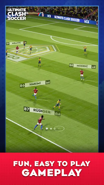Ultimate Clash Soccer (Ултимейт Драфт Соккер) [МОД Unlocked] APK Android Screenshot 3