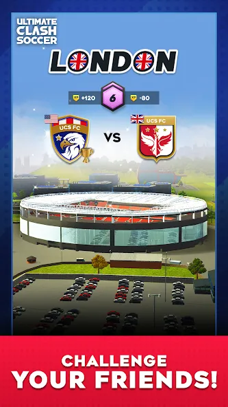 Ultimate Clash Soccer (Ултимейт Драфт Соккер) [МОД Unlocked] APK Android Screenshot 5