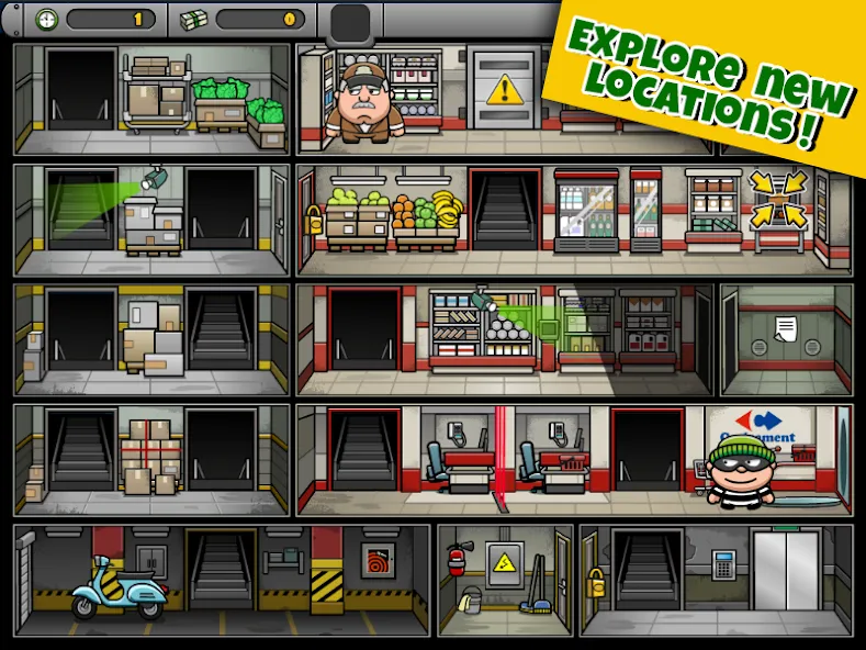 Bob The Robber 4 (Боб Грабитель 4) [МОД Premium] APK Android Screenshot 2