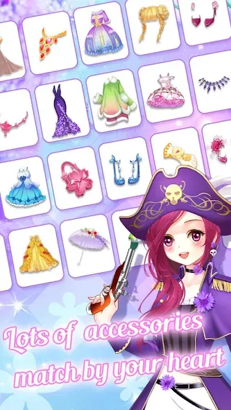 Dream Flower Dressup [МОД Premium] APK Android Screenshot 2