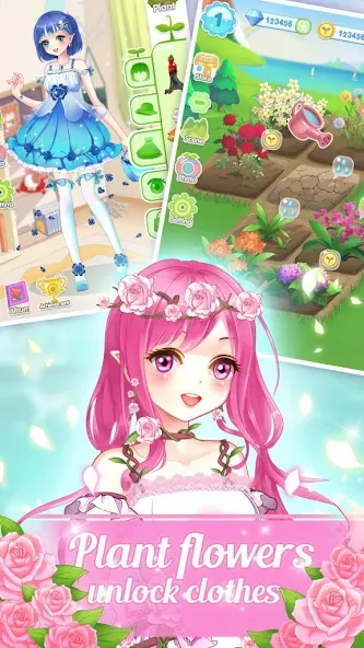 Dream Flower Dressup [МОД Premium] APK Android Screenshot 3