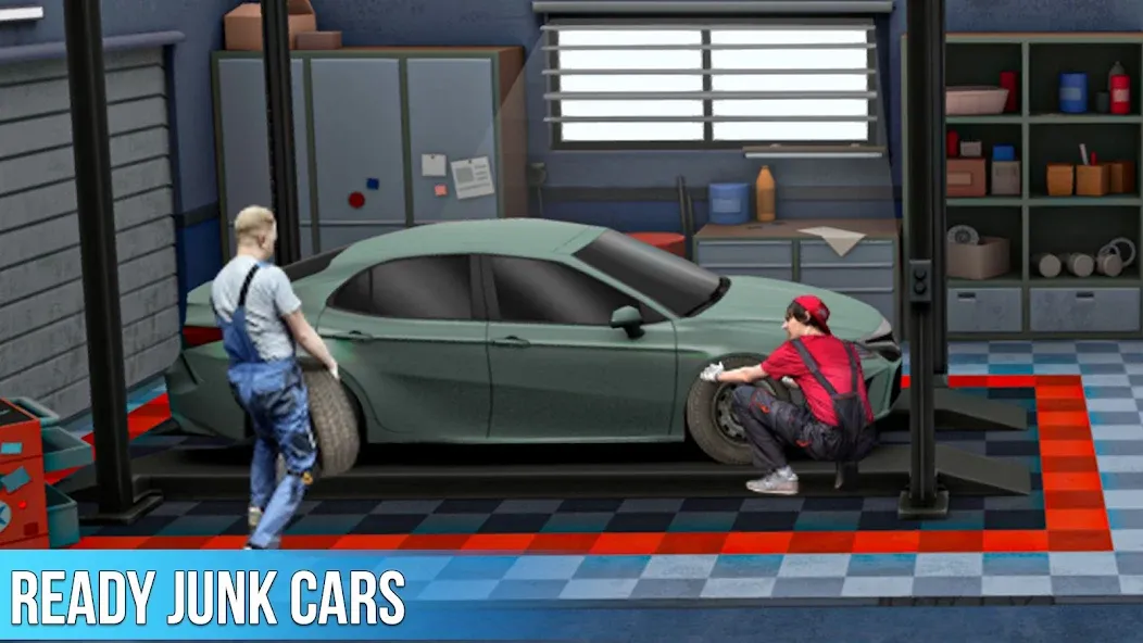 Used Car Dealers Job Simulator [МОД Бесконечные монеты] APK Android Screenshot 1