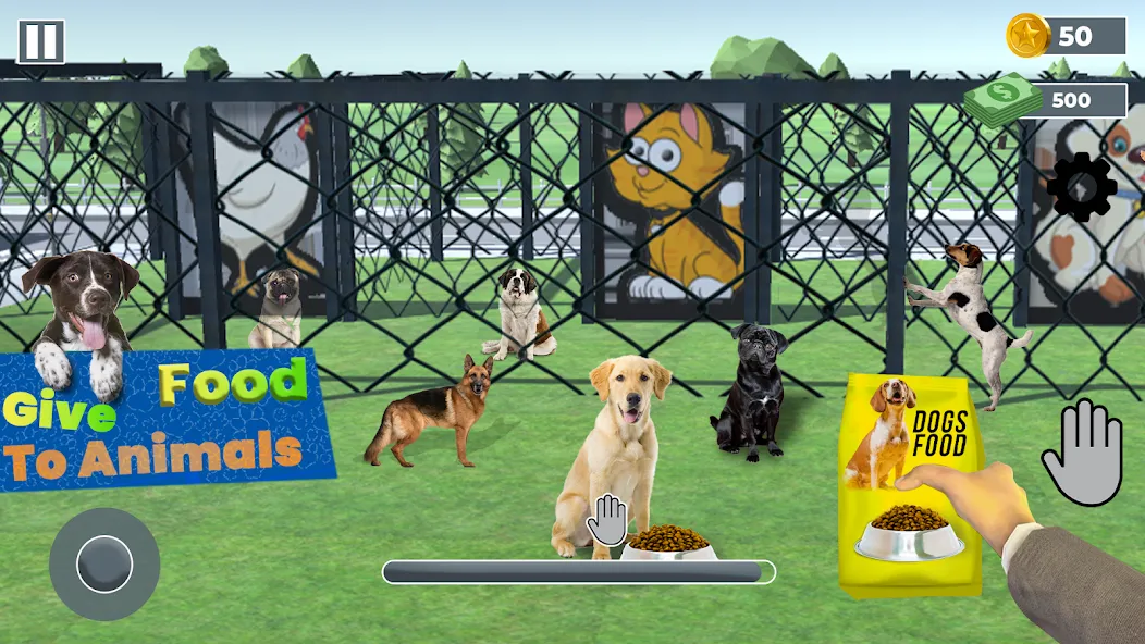 Animal Shelter: Pet Rescue 3D [МОД Бесконечные монеты] APK Android Screenshot 1