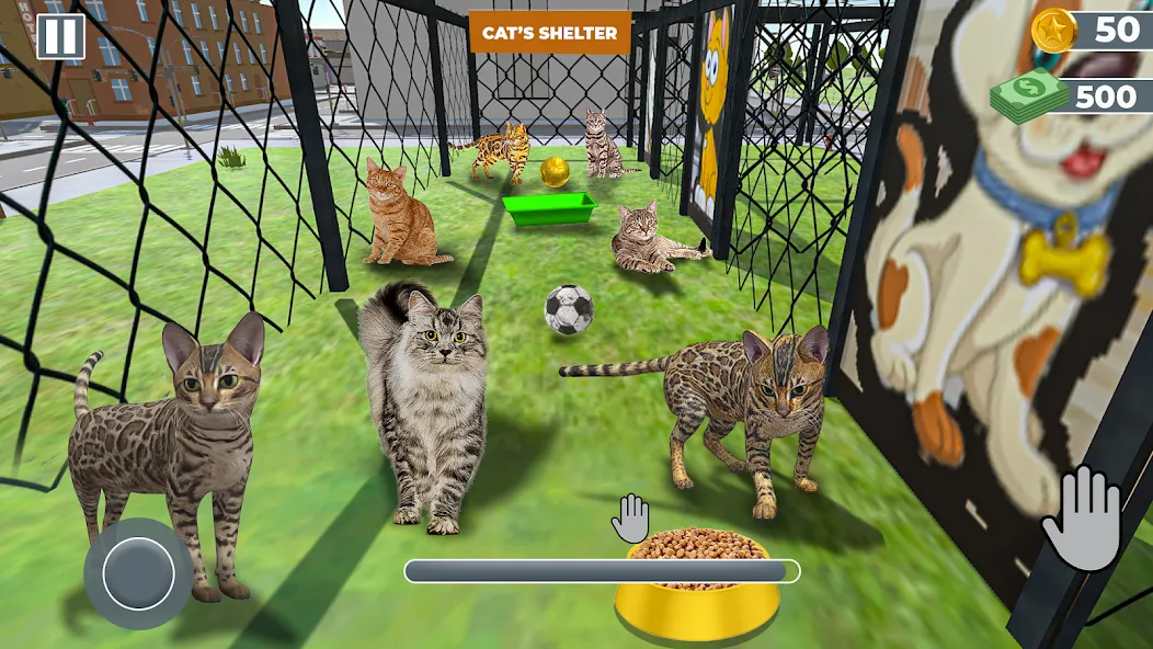 Animal Shelter: Pet Rescue 3D [МОД Бесконечные монеты] APK Android Screenshot 2