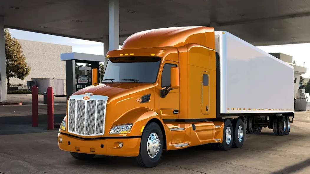 Euro Truck Gas Station Games [МОД Меню] APK Android Screenshot 2