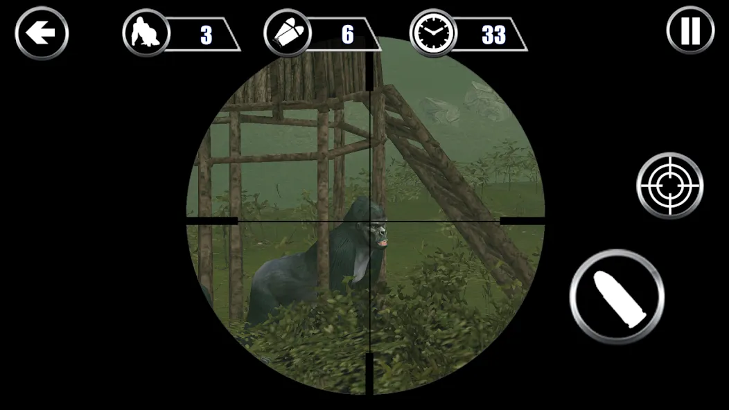 Gorilla Hunter: Hunting games (Горилла Хантер) [МОД Mega Pack] APK Android Screenshot 1