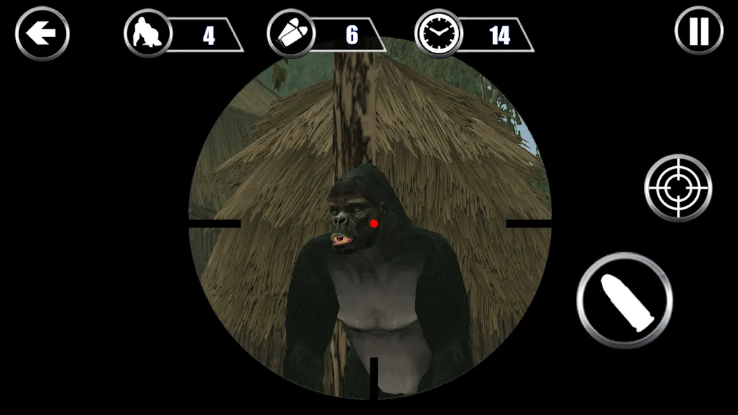 Gorilla Hunter: Hunting games (Горилла Хантер) [МОД Mega Pack] APK Android Screenshot 4