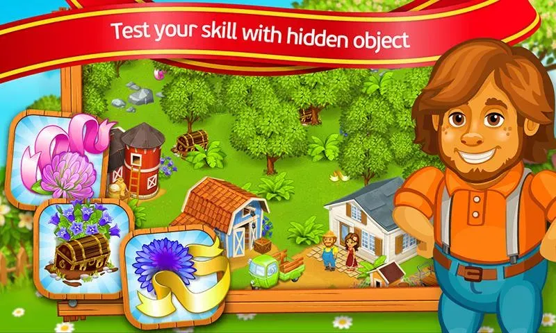 Farm Town: Cartoon Story [МОД Mega Pack] APK Android Screenshot 2