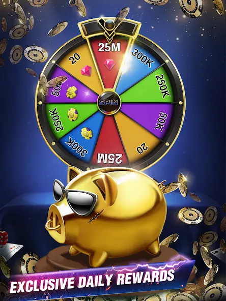 Holdem or Foldem - Texas Poker (Холдем или Фолдем) [МОД Много денег] APK Android Screenshot 4