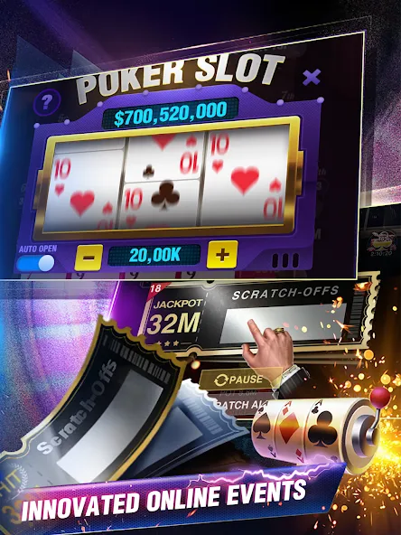 Holdem or Foldem - Texas Poker (Холдем или Фолдем) [МОД Много денег] APK Android Screenshot 5