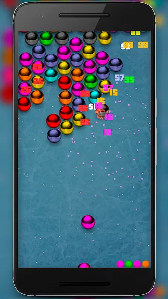 Magnetic balls bubble shoot [МОД Все открыто] APK Android Screenshot 1