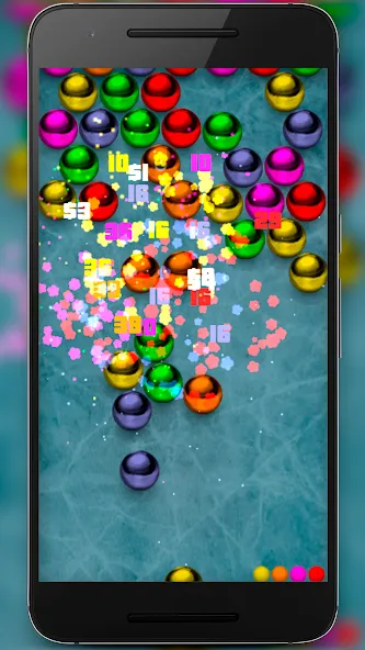 Magnetic balls bubble shoot [МОД Все открыто] APK Android Screenshot 2