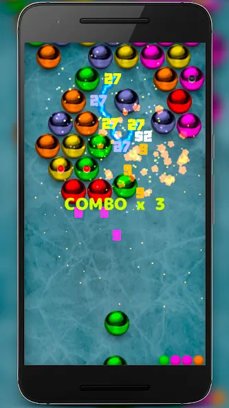 Magnetic balls bubble shoot [МОД Все открыто] APK Android Screenshot 4