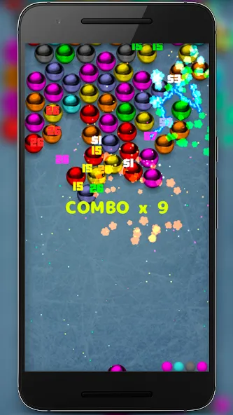 Magnetic balls bubble shoot [МОД Все открыто] APK Android Screenshot 5