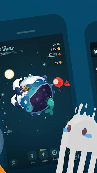 Walkr: Fitness Space Adventure (Уолкр) [МОД Premium] APK Android Screenshot 5