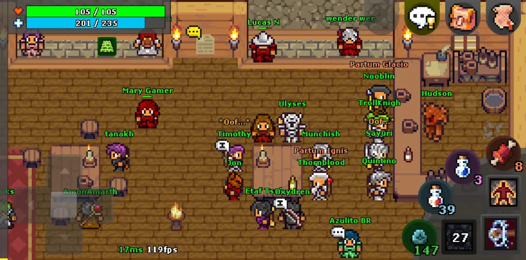 Mirage Realms MMORPG (Мираж Реалмс ММОРПГ) [МОД Меню] APK Android Screenshot 1