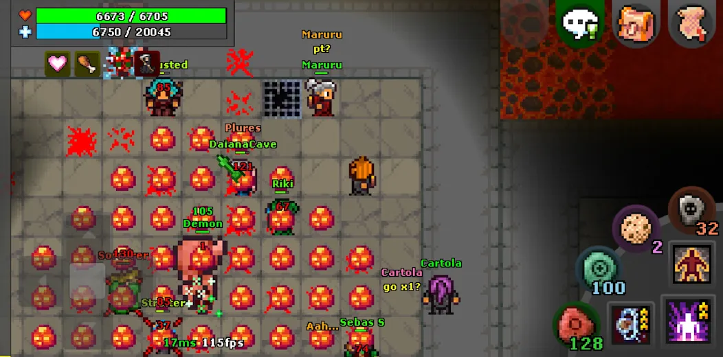 Mirage Realms MMORPG (Мираж Реалмс ММОРПГ) [МОД Меню] APK Android Screenshot 4