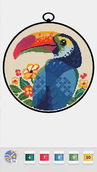 Cross Stitch Club (Кросс Стич Клуб) [МОД Много денег] APK Android Screenshot 4