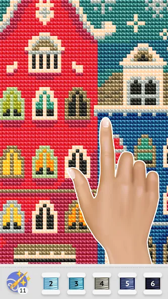 Cross Stitch Club (Кросс Стич Клуб) [МОД Много денег] APK Android Screenshot 5