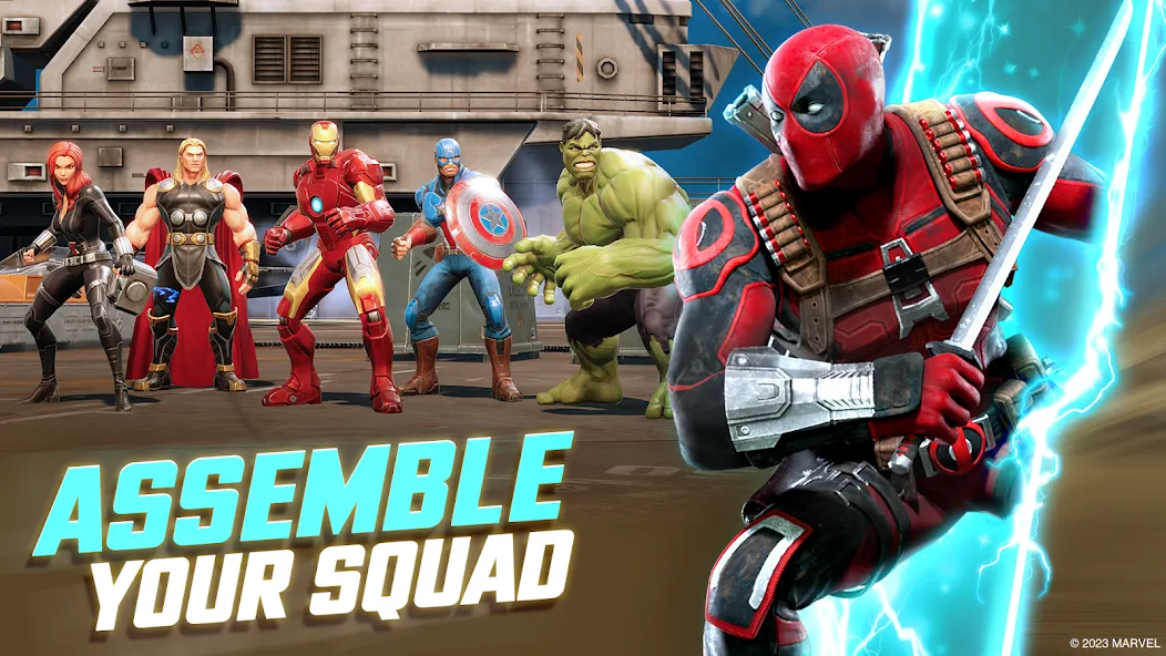 MARVEL Strike Force: Squad RPG (Марвел Страйк Форс) [МОД Unlocked] APK Android Screenshot 1