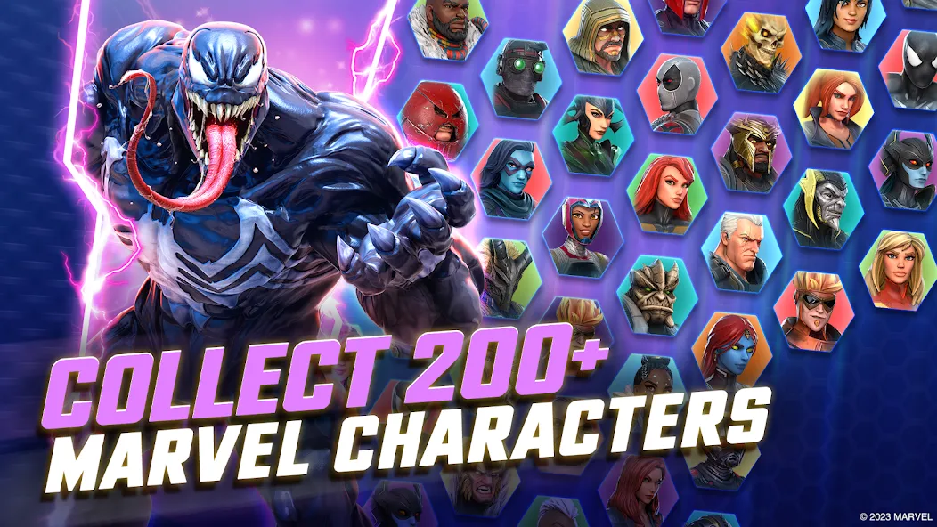 MARVEL Strike Force: Squad RPG (Марвел Страйк Форс) [МОД Unlocked] APK Android Screenshot 2